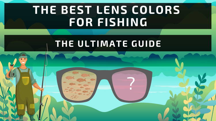 Lens color for fishing shop